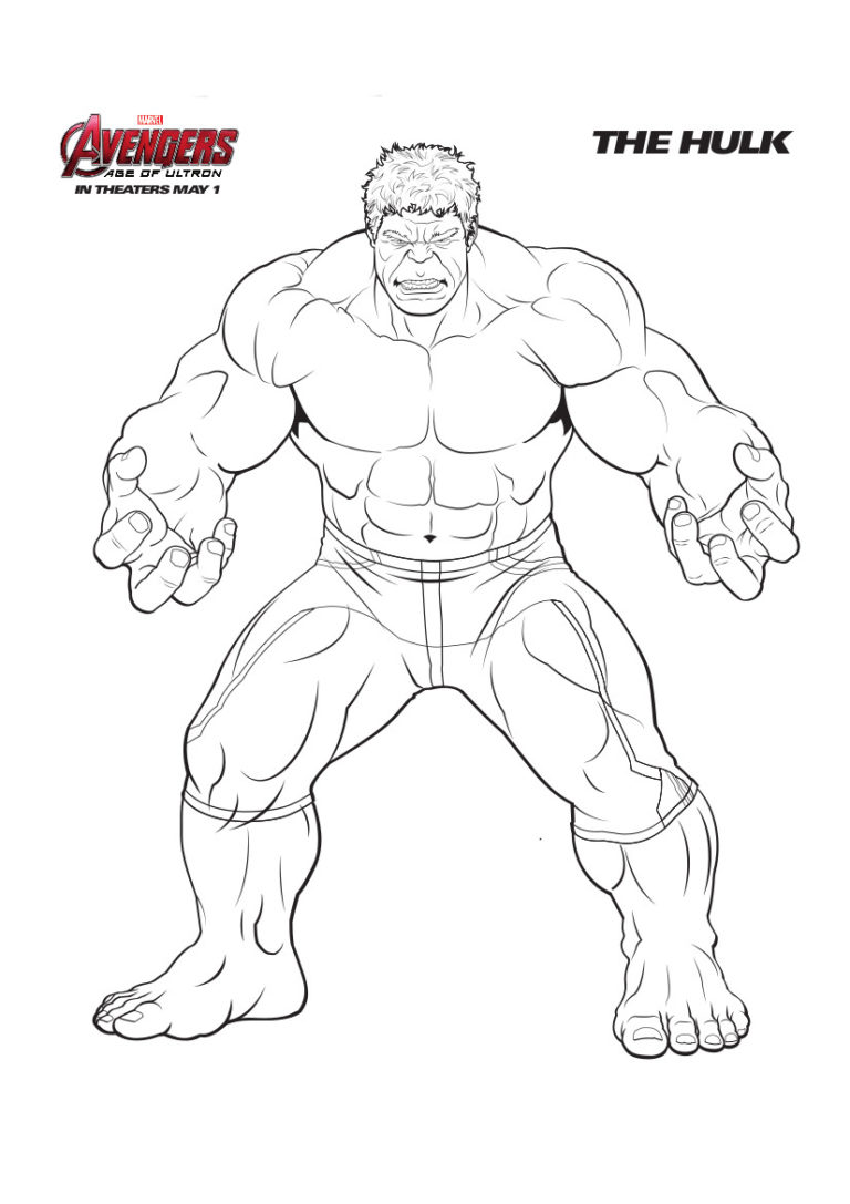 Coloriage Avengers Superbes Dessins Colorier