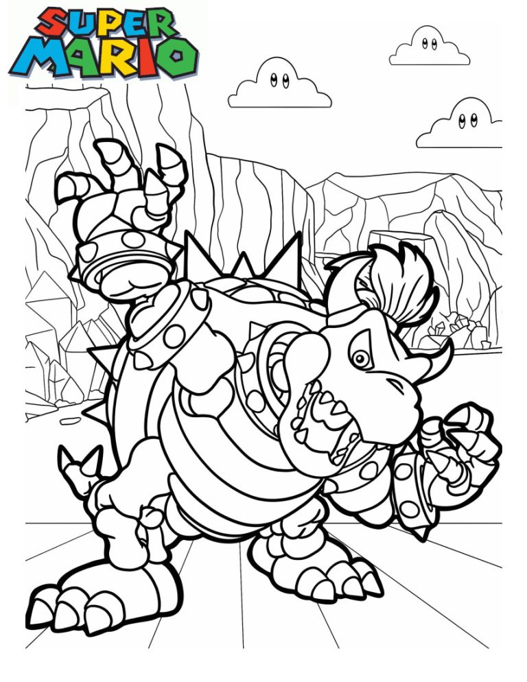 Coloriage Bowser 30 images à imprimer