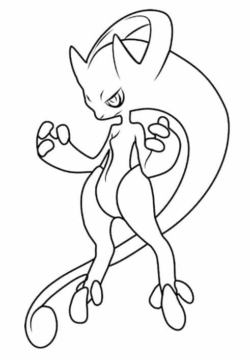 Coloriage Pokemon Legendaire Gratuit 20 Dessins A Imprimer En 1 Clic