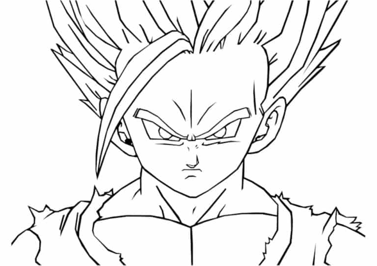 Coloriage Dragon Ball Z  20 images à imprimer gratuitement