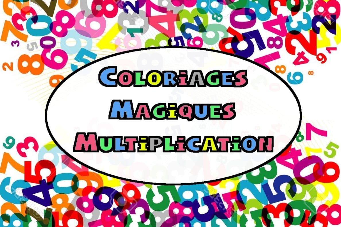Coloriage Magique Multliplication Jusqu'à 5 : Mes Mandalas ...