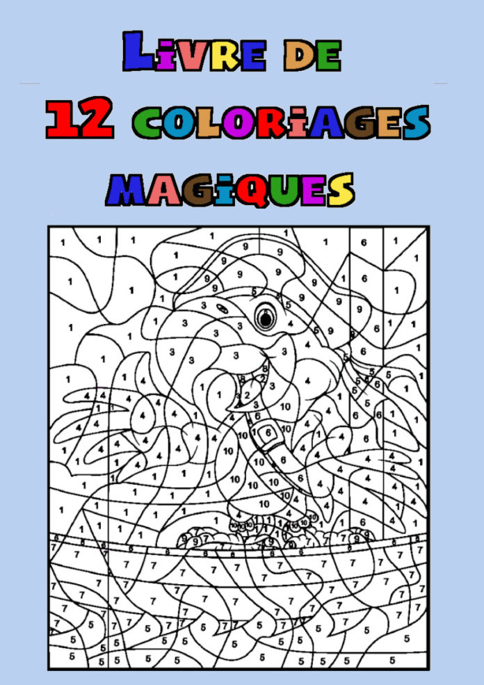 Coloriages Magiques  12 images à imprimer gratuitement