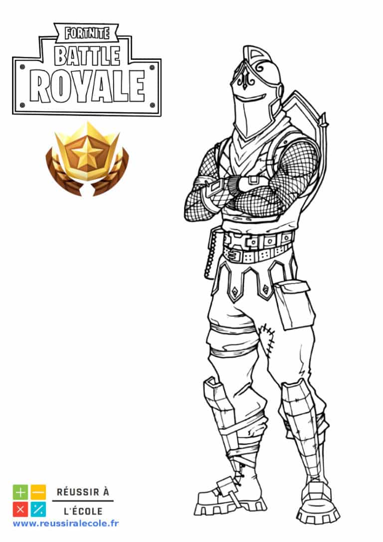 Coloriage Fortnite  20 superbes images à colorier gratuitement