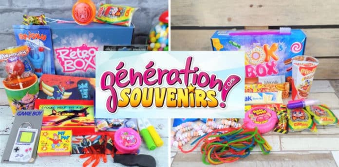 box bonbons generation souvenirs