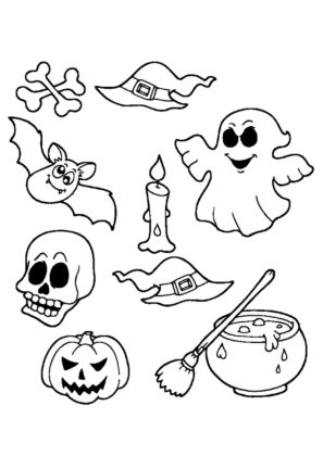 Coloriage Halloween | 15 images à imprimer GRATUITEMENT