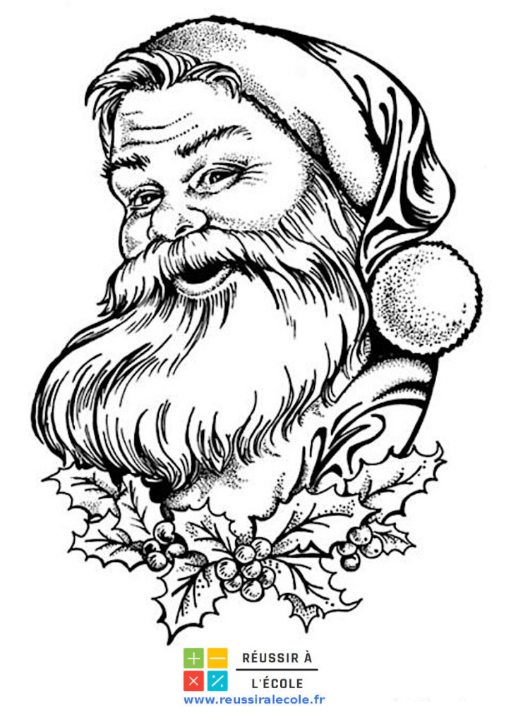 Coloriage Noel  30 images inédites à imprimer GRATUITEMENT