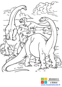dessin dinosaure