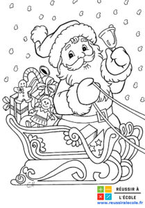 dessin pere noel