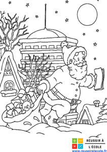 coloriage noel