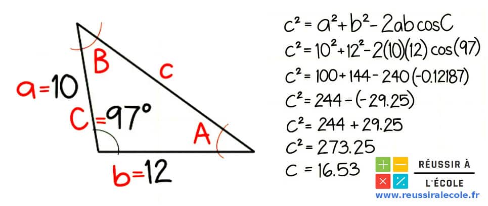 Comment calculer un périmètre d un triangle