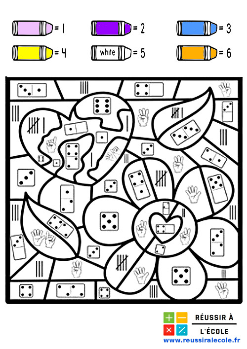Coloriage magique maternelle  20 dessins à télécharger et à imprimer