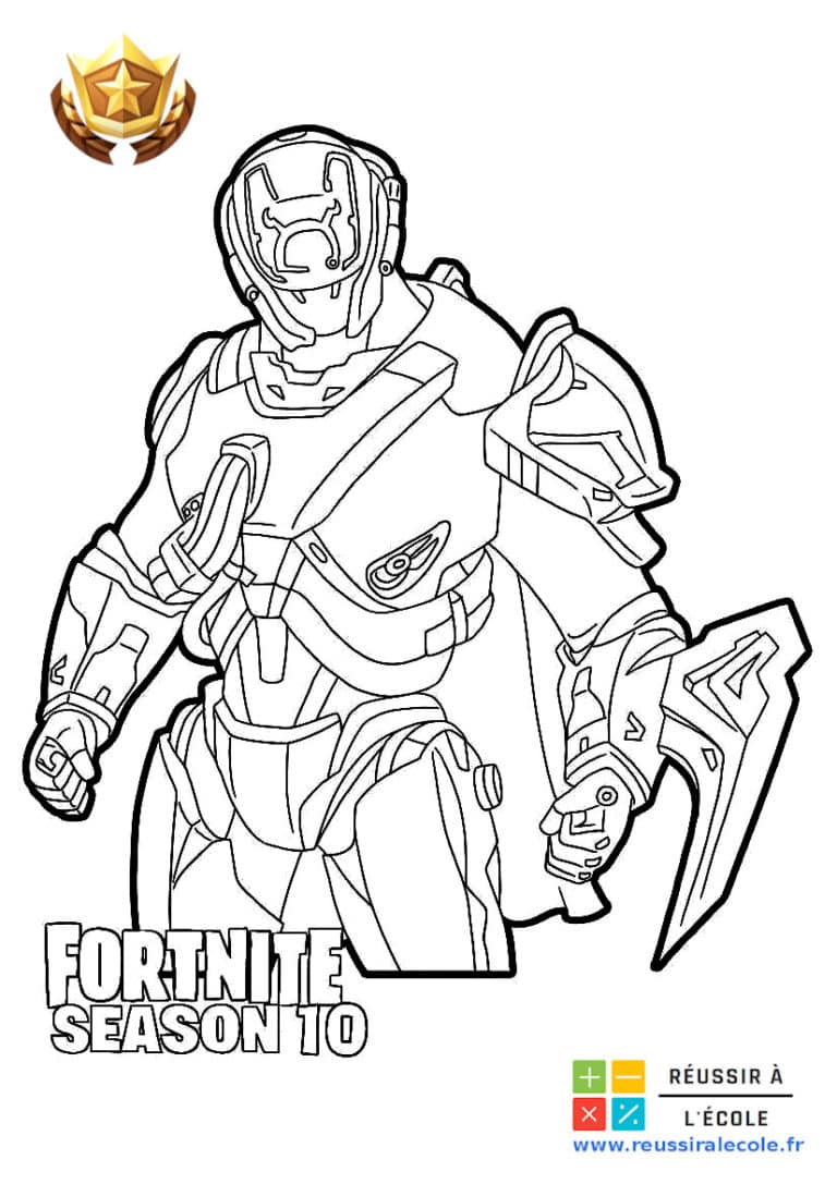 Coloriage Fortnite  20 superbes images à colorier gratuitement