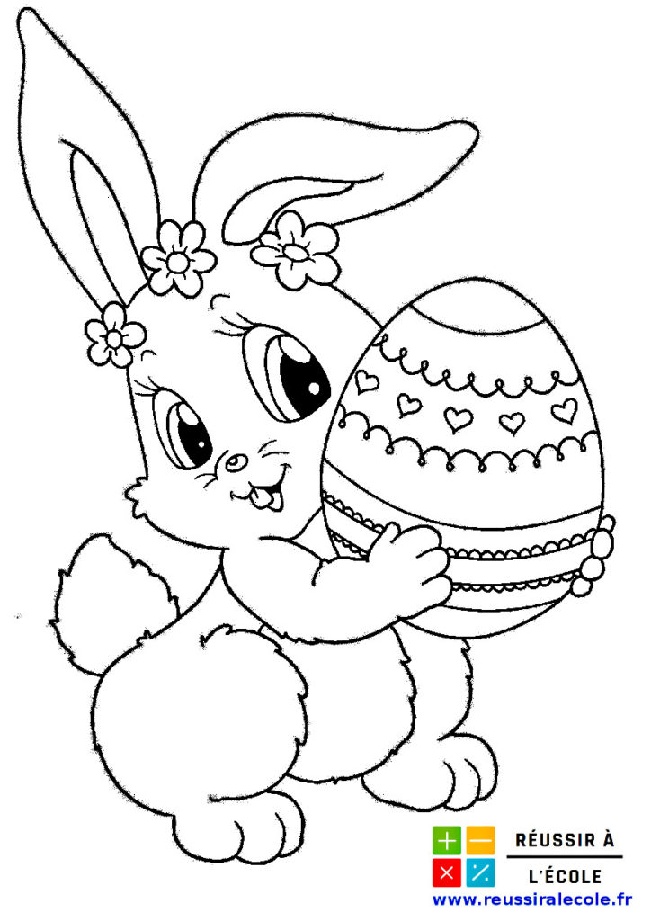 Coloriage Paques Gratuit Images Imprimer Et Colorier