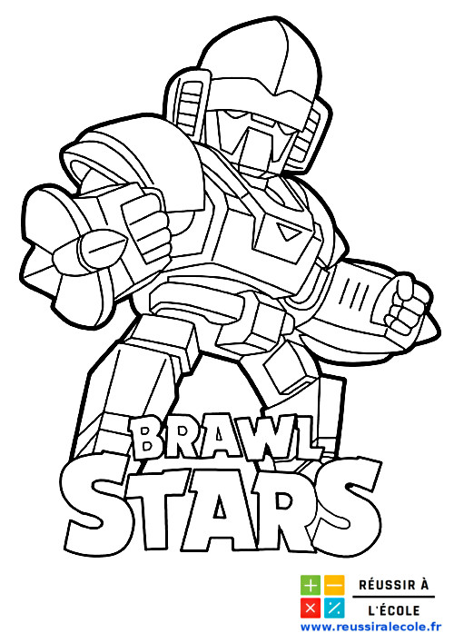Coloriage Brawl Stars Gratuit 20 Images A Imprimer Et A Colorier - dessin brawl stars a imprimer et a colorier