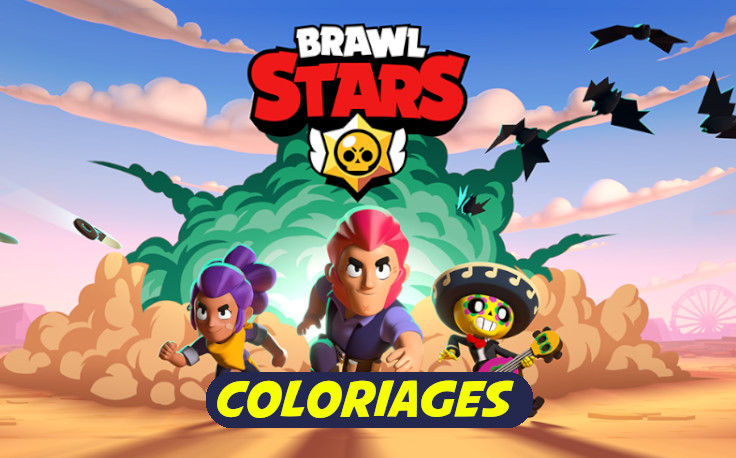 coloriage logo brawl stars