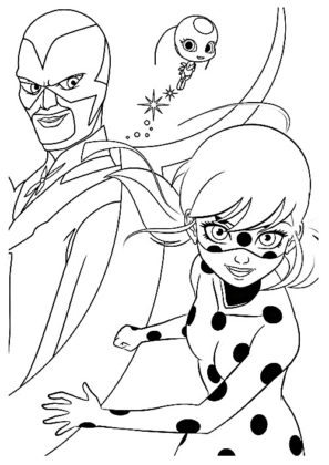 miraculous coloriage