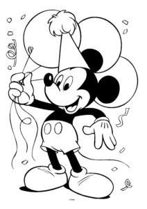 coloriage disney mickey