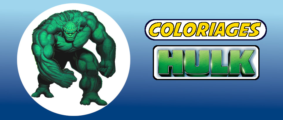 coloriage hulk