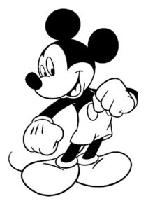 coloriage mickey