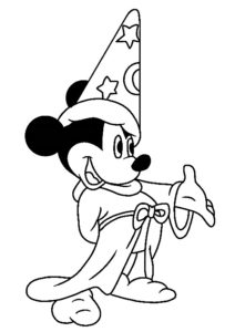 coloriage mickey