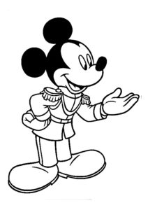 coloriage mickey