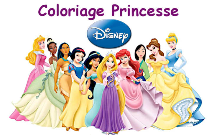 Coloriage Princesse Belle - Dessin gratuit à imprimer