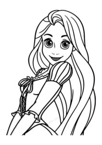 coloriage raiponce