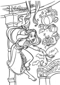 coloriage raiponce