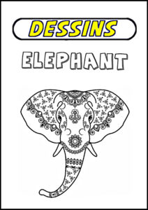 elephant dessin