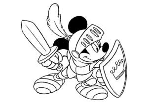 mickey coloriage