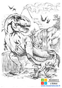 tyrannosaure dessin