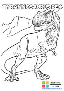 tyrannosaure dessin