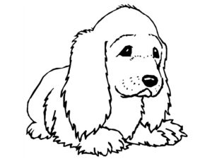 chien coloriage