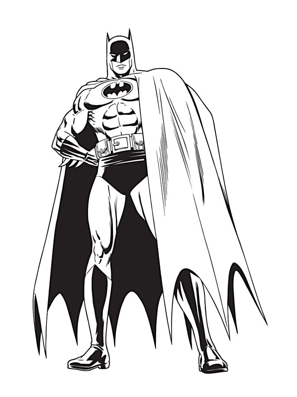 Coloriage Batman  20 superbes dessins à colorier