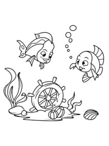 coloriage poisson