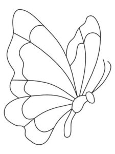 papillon coloriage