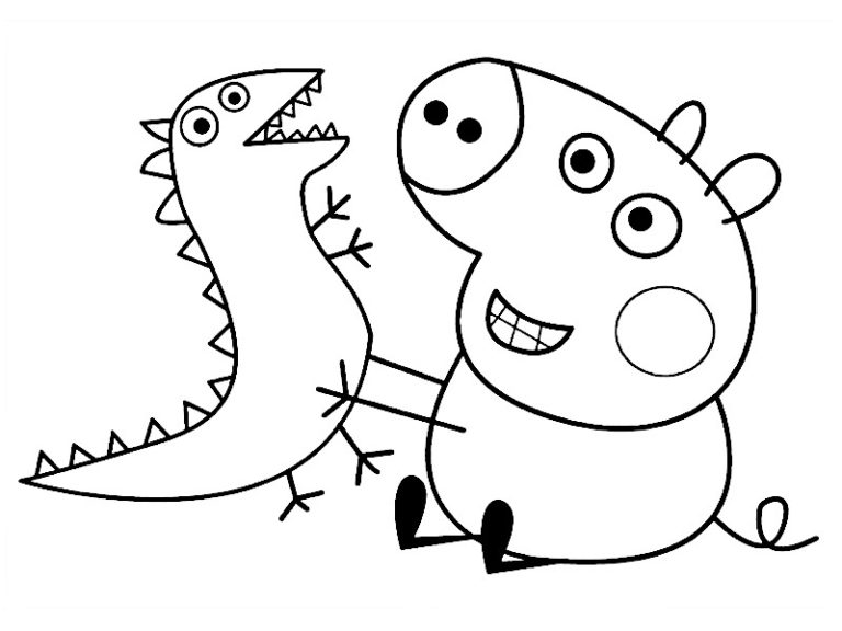 Coloriage Peppa Pig  34 images gratuites à colorier