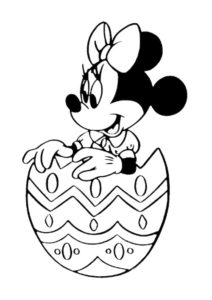 coloriage mickey minnie