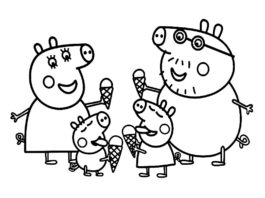 Coloriage Peppa Pig  34 images gratuites à colorier