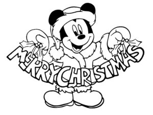 disney coloriage noel