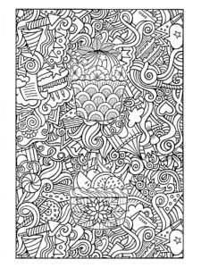 coloriage adulte mandala