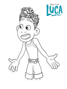 coloriage alberto