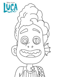 coloriage alberto