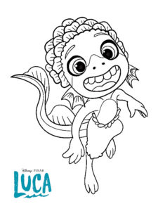 coloriage luca