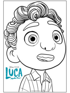 coloriage luca