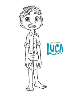 coloriage luca