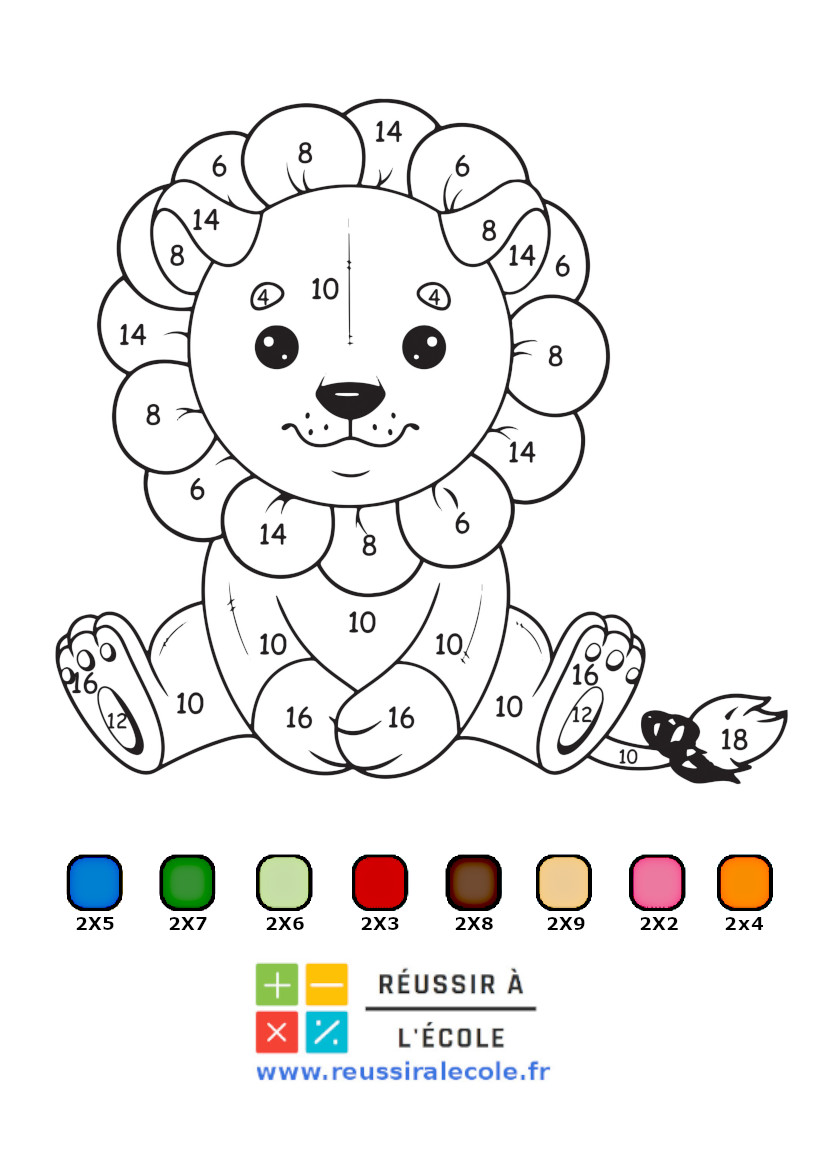 Coloriage Par Numéro Pour Fille 5 Ans Et Plus: mon premier livre de  coloriage numéroté pour enfants 5-8 ans. Apprendre à colorier en suivant  les codes
