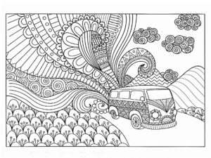 coloriage mandala adulte