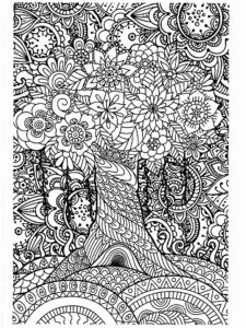 coloriage mandala adulte