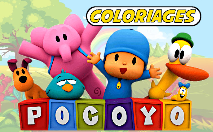 coloriage pocoyo